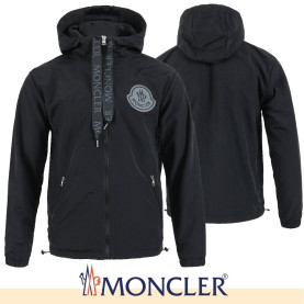 MONCLER 몽클레어 스트링 빅로고 윈드 자켓