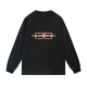 BALENCIAGA 발렌시아가 3292 BB 아이콘 스텐실 워싱 롱 슬리브