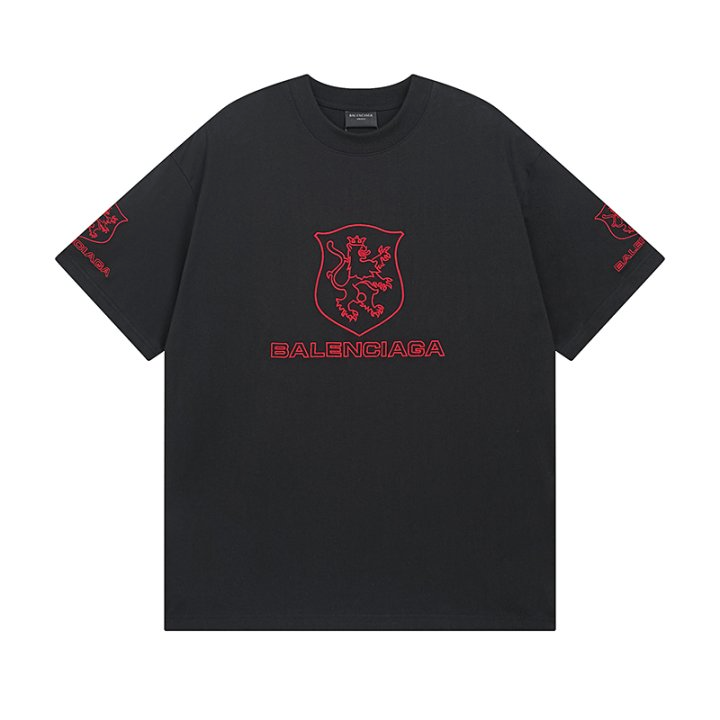 BALENCIAGA 발렌시아가 3218 라이언 클럽 반팔