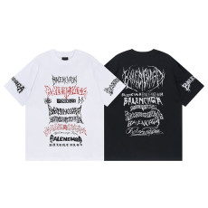 BALENCIAGA 발렌시아가 23103 DIY 메탈 로고 반팔