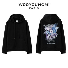 WOOYOUNGMI 우영미 25 플라워 다잉 후드
