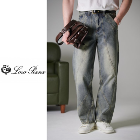 LOROPIANA 로로피아나 트래블러 데님바지