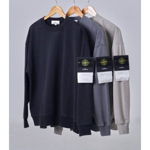 STONE ISLAND 스톤아일랜드 피그먼트 헤비 코튼 맨투맨