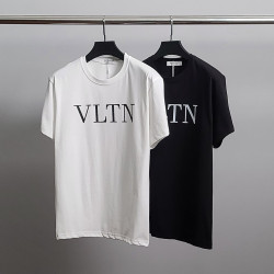 VALENTINO 발렌티노 베이직로고 코튼 반팔티