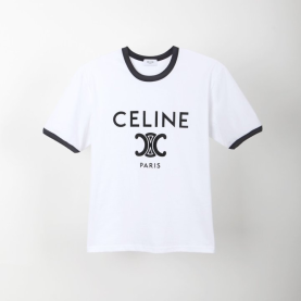 CELINE 셀린느 여성 트리오페 반팔