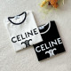 CELINE 셀린느 여성 코튼 트리오페 반팔