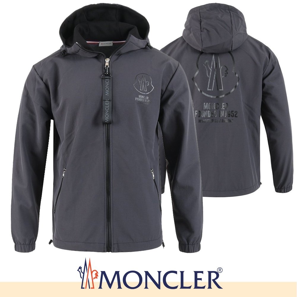 MONCLER 몽클레어 블랙 나염 바람막이