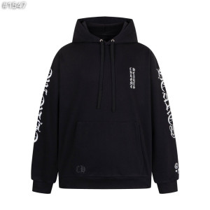 CHROME HEARTS 크롬하츠 1988 버티컬 로고 후드 스웨트셔츠