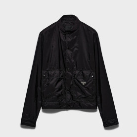 PRADA 프라다 리나일론 포켓 로고 경량 바람막이 자켓