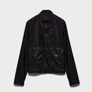 PRADA 프라다 리나일론 포켓 로고 경량 바람막이 자켓