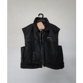 MIUMIU 미우미우 가죽 조끼