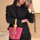 LOUIS VUITTON 루이비통 올인 BB 푸시아 데님 숄더백 M27626