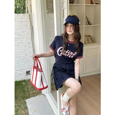 CELINE 셀린느 블럭 티셔츠 2COLOR