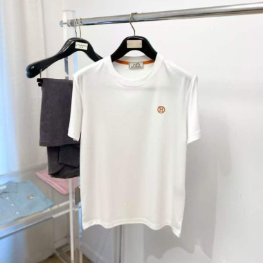 HERMES 에르메스 홀 자수 반팔 2COLOR