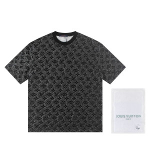 LOUIS VUITTON 루이비통 6343 모노그램 컨스텔레이션 자카드 반팔