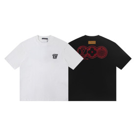 LOUIS VUITTON 루이비통 6381 글로브 자수 반팔
