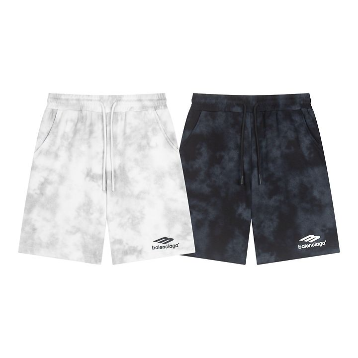 BALENCIAGA 발렌시아가 6422 3B 스포츠 아이콘 타이다이 스웨트 쇼츠