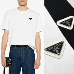 PRADA 프라다 센터플레이트 반팔