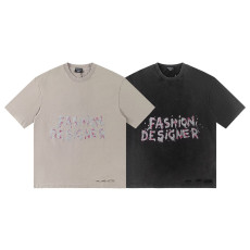 BALENCIAGA 발렌시아가 6442 패션 디자이너 구제 워싱 반팔