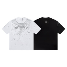 GIVENCHY 지방시 6528 크리스탈 로고 반팔