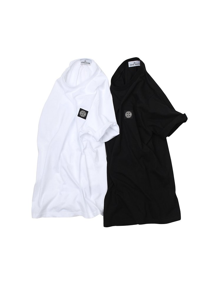STONE ISLAND 스톤아일랜드 사각 패치 반팔