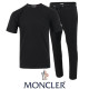 MONCLER 몽클레어 자수 로고 반팔 & 긴바지 셋업 2COLOR