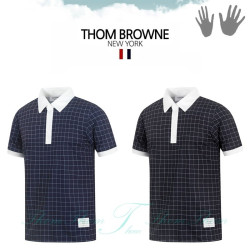THOM BROWNE 톰브라운 발레노 카라 반팔