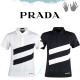 PRADA 프라다 템즈 카라 반팔
