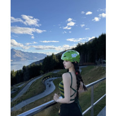 MIUMIU 미우미우 스트라이프 백리스 니트탑