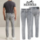 HERMES 에르메스 H 마차 자수 슬림 일자진