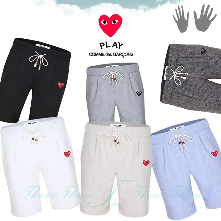 COMME DES GARCONS 꼼데가르송 보카시 반바지