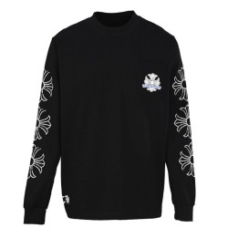 CHROME HEARTS 크롬하츠 포켓 홀슈스 롱슬리브 티셔츠
