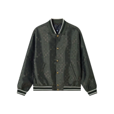 LOUIS VUITTON 루이비통 64262 모노그램 쉐도우 바시티 자켓