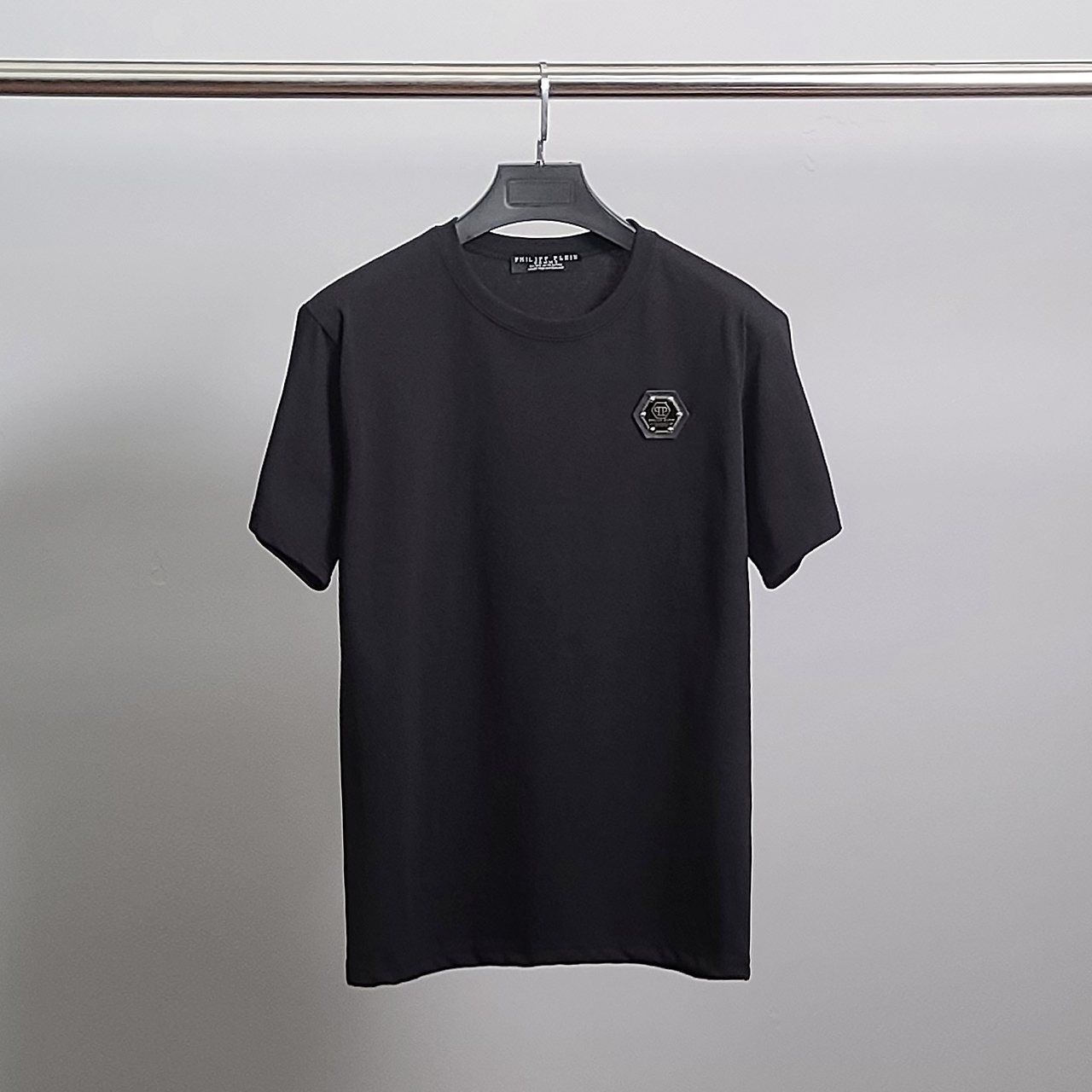 PHILIPP PLEIN 필립플레인 로고와펜 코튼 반팔티