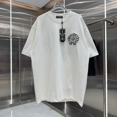 CHROME HEARTS 크롬하츠 64277 핸들 자수 홀스슈 반팔 2COLOR
