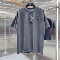 CHROME HEARTS 크롬하츠  64287 대거 홀스슈 워싱 반팔 4COLOR