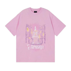 BALENCIAGA 발렌시아가 3326 파리 파운튼 로고 반팔