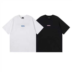 BALENCIAGA 발렌시아가 3336 메탈 로고 구제 워싱 반팔
