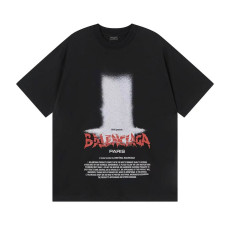 BALENCIAGA 발렌시아가 3342 더 도어 로고 반팔
