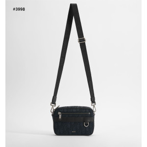 DIOR 디올 오블리크 사파리 미니 메신저 백