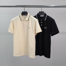 MAISON MARGIELA 메종마르지엘라 엠보로고 라인 반팔 카라티