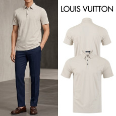 LOUIS VUITTON 루이비통 고주파 로고 스판 카라티 2COLOR