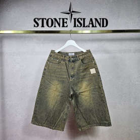 STONE ISLAND 스톤아일랜드 샌디 버뮤다 데님 팬츠 2COLOR