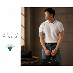 BOTTEGA VENETA 보테가베네타 링거 니트반팔 4COLOR