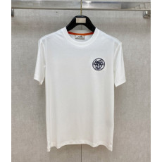 HERMES 에르메스 바스 자수 반팔 2COLOR