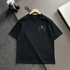 CHROME HEARTS 크롬하츠 트리플 크로스 패치 티셔츠
