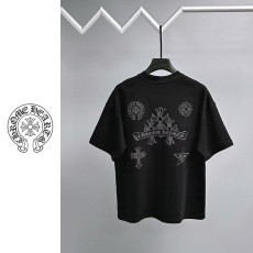 CHROME HEARTS 크롬하츠 로고 디자인 반팔 티셔츠