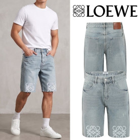 LOEWE 로에베 아나그램 컷팅 하프진 2COLOR