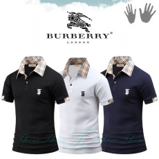 BURBERRY 버버리 TB자수 반팔 카라티
