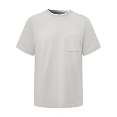 HERMES 에르메스 607080 H 인장 자수 포켓 반팔 2COLOR